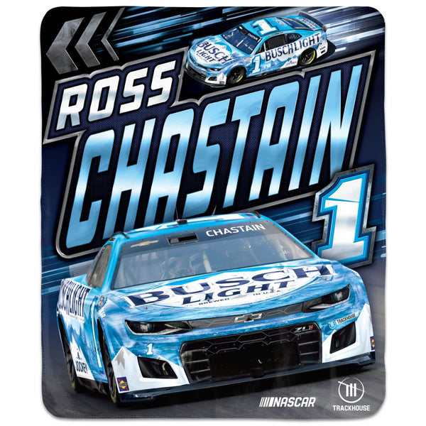 Ross Chastain 2025 Busch Light 50x60 Winning Image Blanket #1 NASCAR