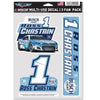Ross Chastain 2024 Multi-Use Busch Light #1 Decal 3-Pack NASCAR