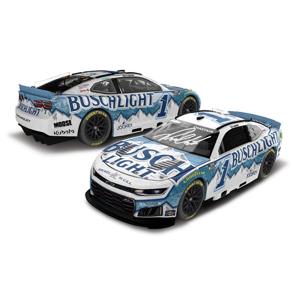 Ross Chastain Autographed Busch Light 1:24 Standard 2026 Diecast Car #1 NASCAR