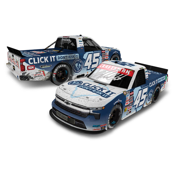 Ross Chastain Autographed Darlington Truck Race Win 1:24 Standard 2024 Diecast  #45 NASCAR