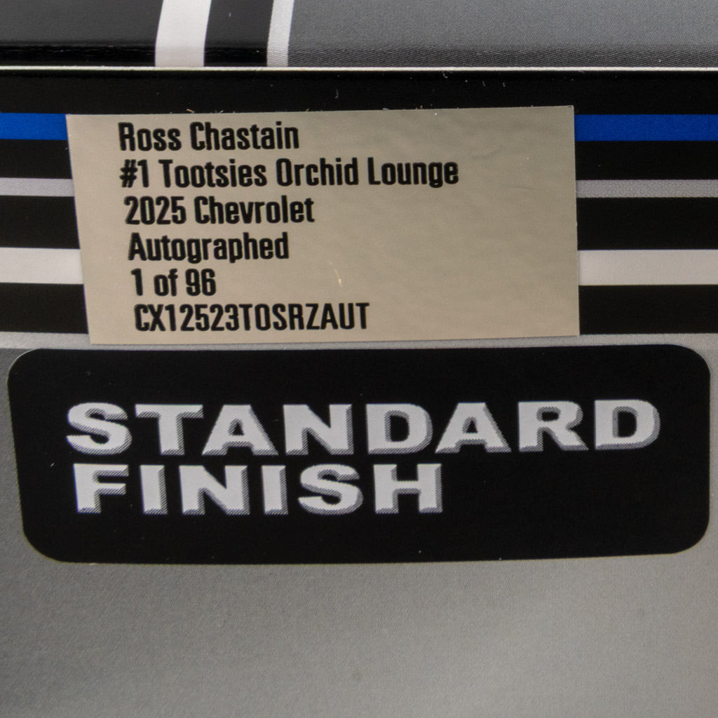 Ross Chastain Autographed Tootsie's Orchid Lounge 1:24 Standard 2025 Diecast Car #1 NASCAR