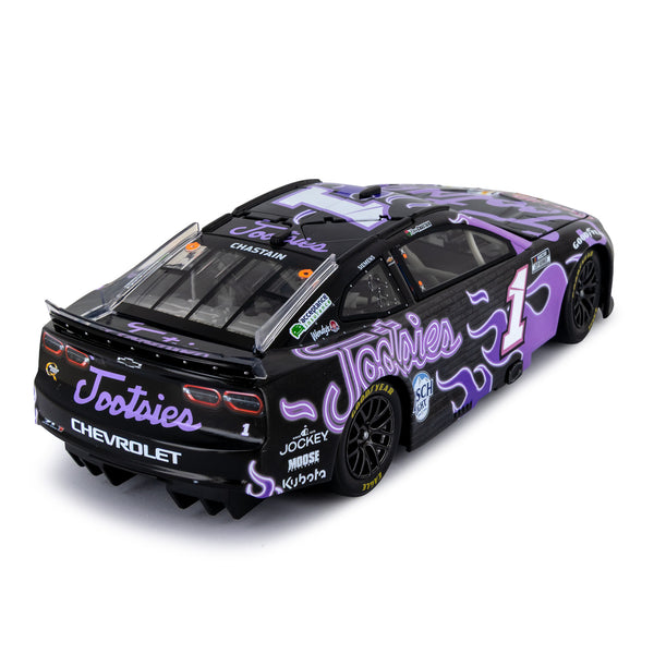 Ross Chastain Autographed Tootsie's Orchid Lounge 1:24 Standard 2025 Diecast Car #1 NASCAR