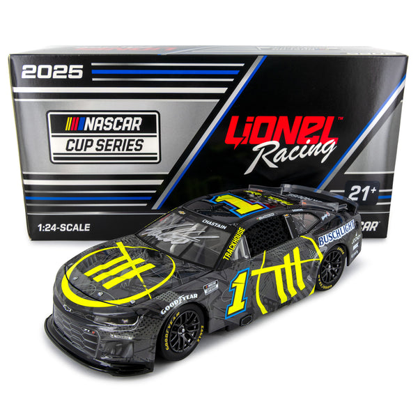 Ross Chastain Autographed Trackhouse 1:24 Standard 2025 Diecast Car Hand Signed #1 NASCAR