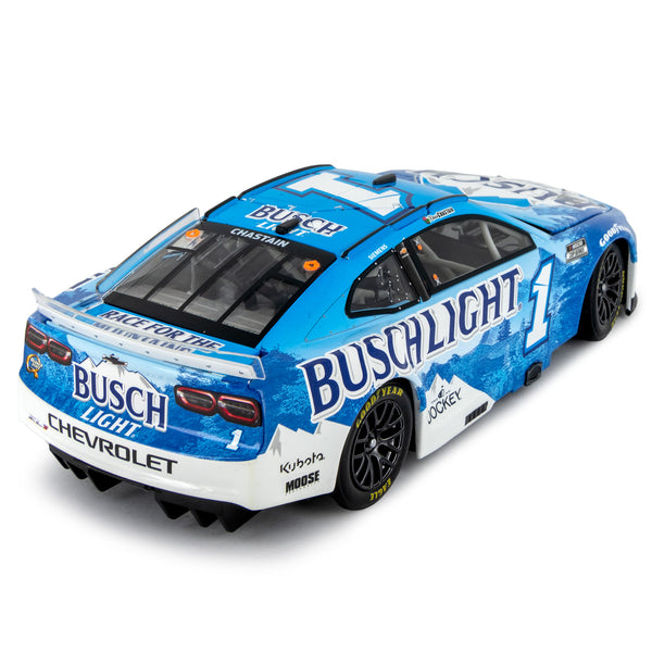 Ross Chastain Autographed Busch Light 1:24 Standard 2025 Diecast Car #1 NASCAR