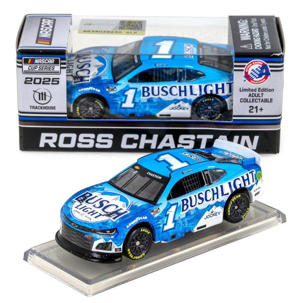 Ross Chastain Busch Light 1:64 Standard 2025 Diecast Car #1 NASCAR