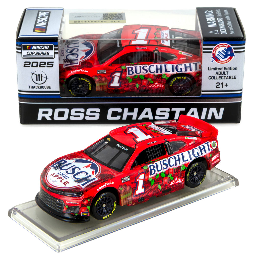 Ross Chastain Busch Light Apple 1:64 Standard 2025 Diecast Car #1 NASCAR