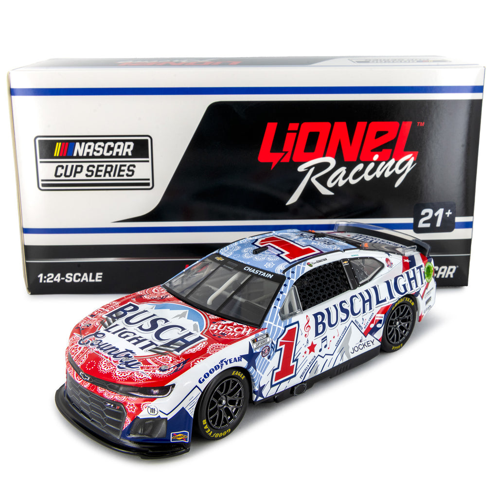 Ross Chastain Busch Light Country 1:24 Standard 2024 Diecast Car #1 NASCAR