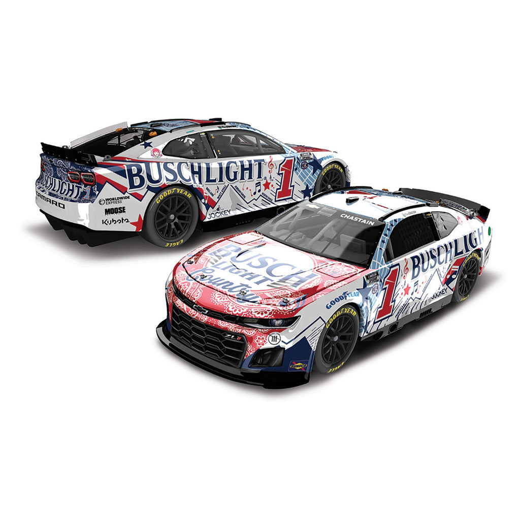 Ross Chastain ELITE Busch Light Country 1:24 2024 Diecast Car #1 NASCAR