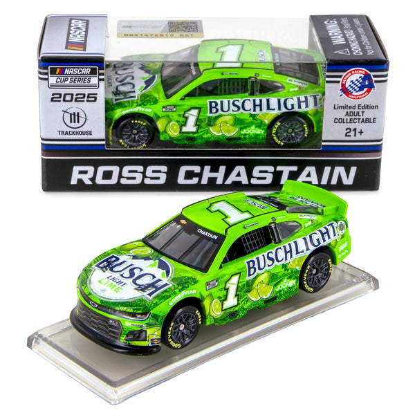 Ross Chastain Busch Light Lime 1:64 Standard 2025 Diecast Car #1 NASCAR