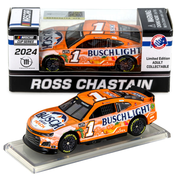 Ross Chastain Busch Light Peach 1:64 Standard 2024 Diecast Car #1 NASCAR