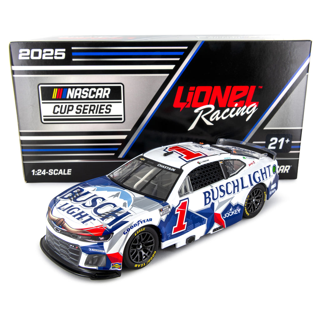 Ross Chastain Busch Light Texas 1:24 Standard 2025 Diecast Car #1 NASCAR