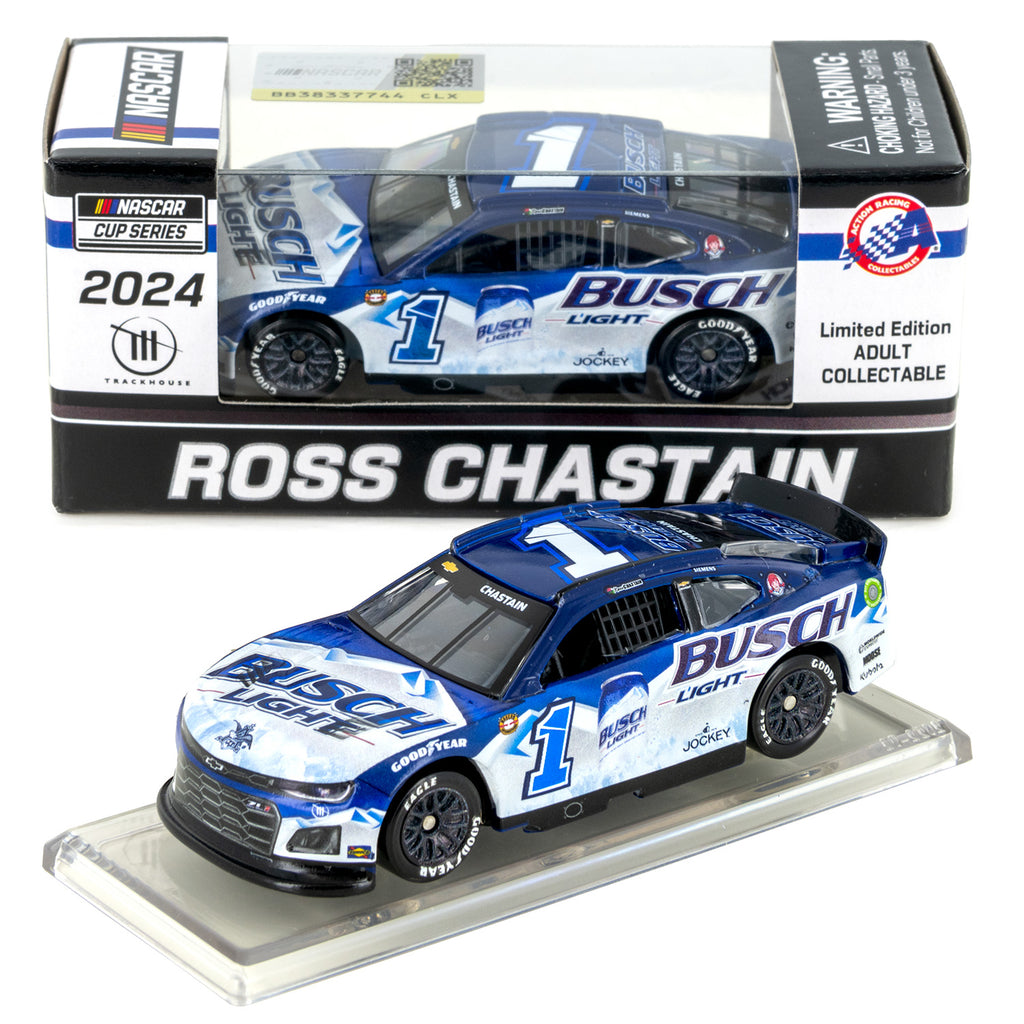 Ross Chastain Darlington Throwback to 2000's Busch Light Can Design 1:64 Standard 2024 Diecast Car #1 NASCAR