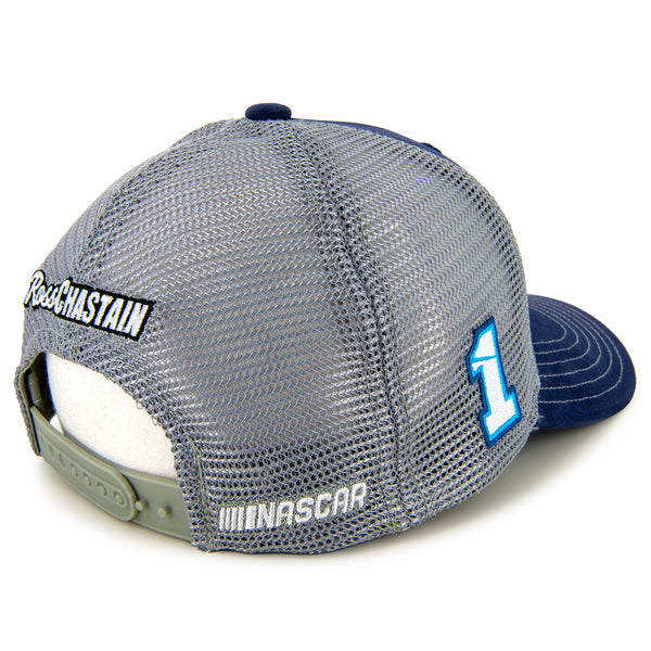 Ross Chastain 2024 Busch Light Sponsor Mesh Hat Blue/Gray #1 NASCAR