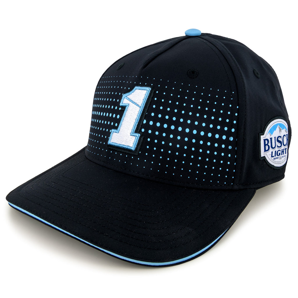 Ross Chastain Big Number 1 Busch Light White Gradient Hat Navy