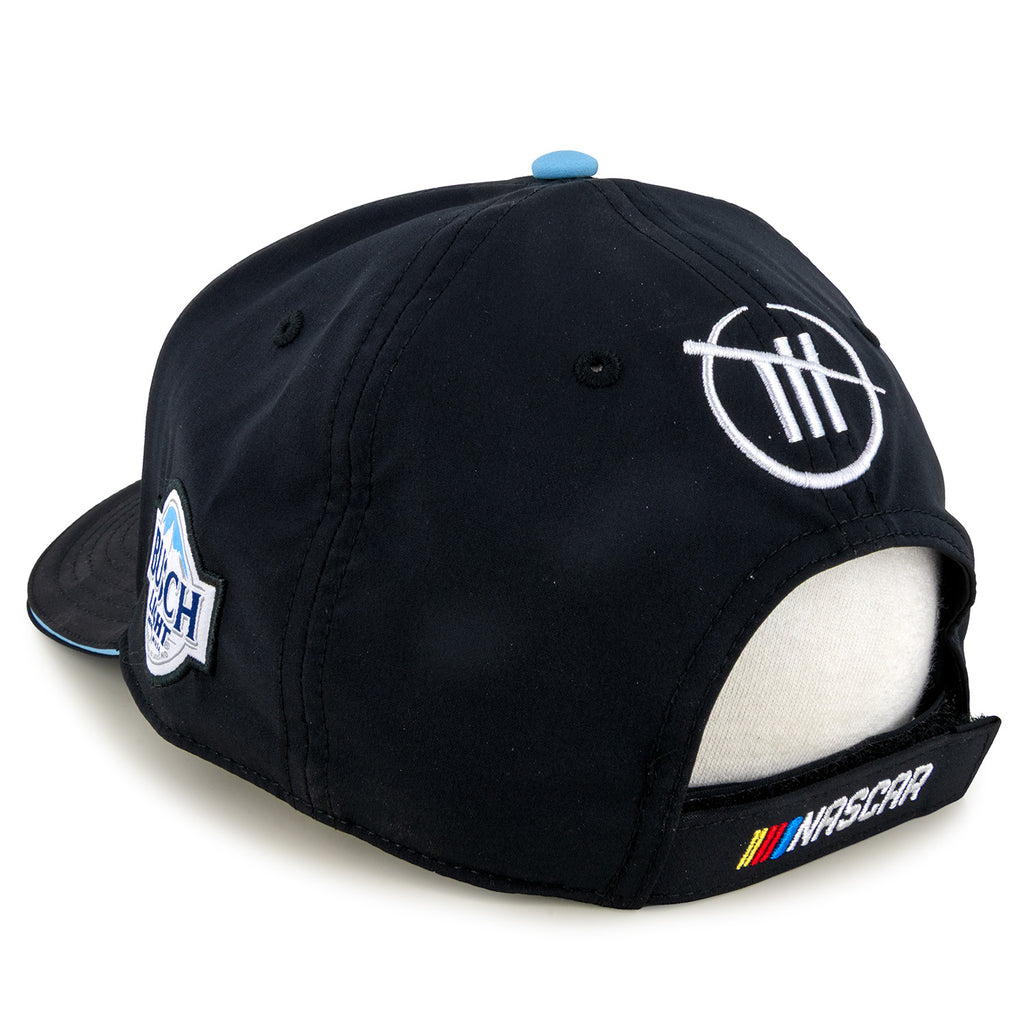 Ross Chastain Big Number 1 Busch Light White Gradient Hat Navy