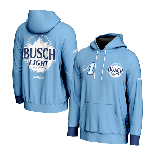 Ross Chastain 2026 Busch Light #1 Blue Hoodie Outerwear Sweatshirt NASCAR