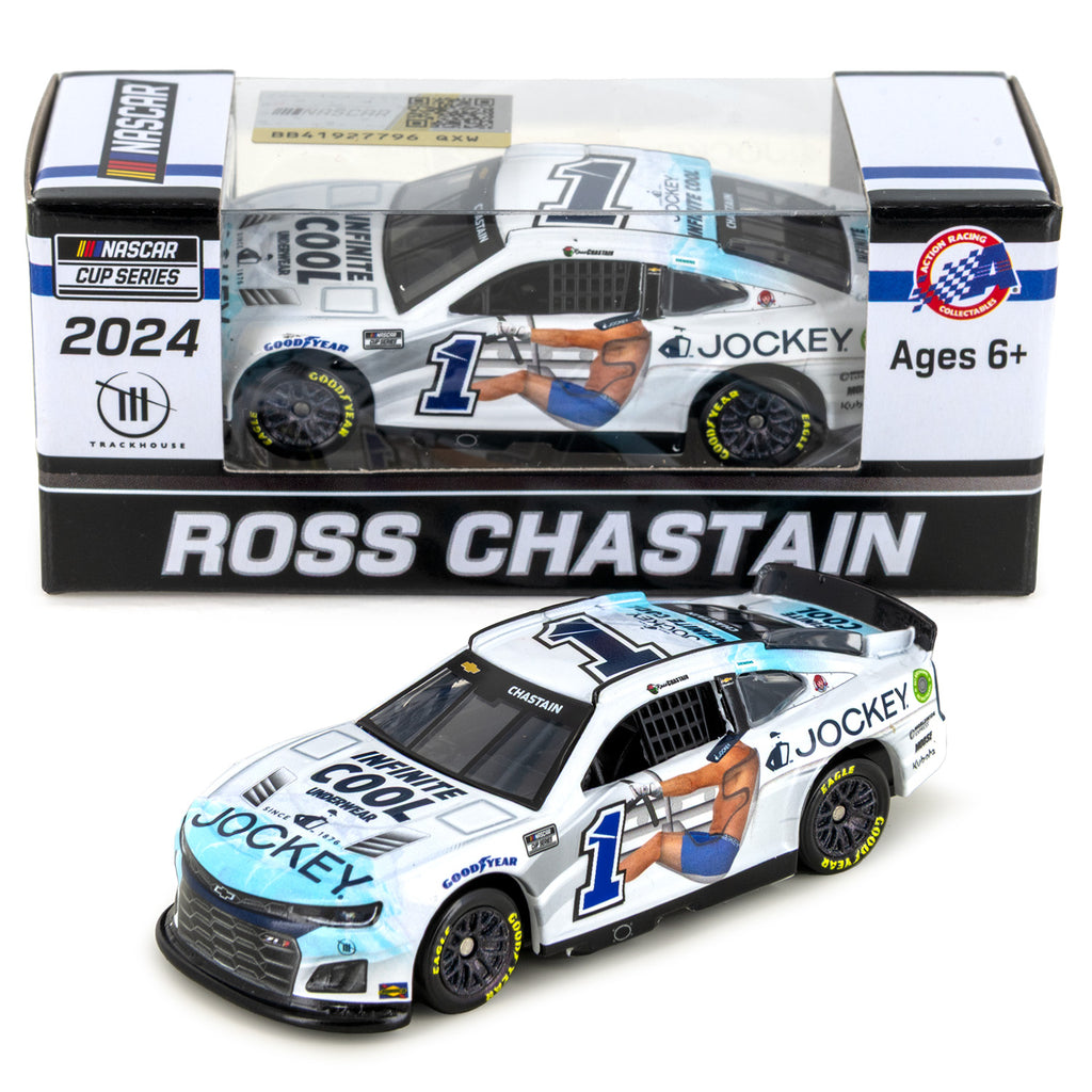 Ross Chastain Jockey Infinite Cool 1:64 Standard 2024 Diecast Car #1 NASCAR