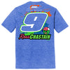 Ross Chastain 2025 Acceptance Insurance #9 JR Motorsports 2-Spot T-Shirt Blue NASCAR