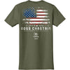 Ross Chastain 2026 Military Green #1 Born in the USA T-Shirt NASCAR