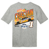 Ross Chastain 2024 Busch Light Peach Paint Scheme T-Shirt Gray #1 NASCAR