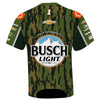 Ross Chastain 2025 Busch Light Camo Sublimated Uniform Pit Crew T-Shirt #1 NASCAR