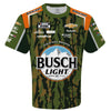 Ross Chastain 2025 Busch Light Camo Sublimated Uniform Pit Crew T-Shirt #1 NASCAR