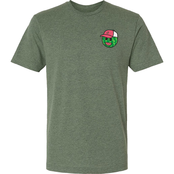 Ross Chastain 2025 Watermelon Flag T-Shirt Green 