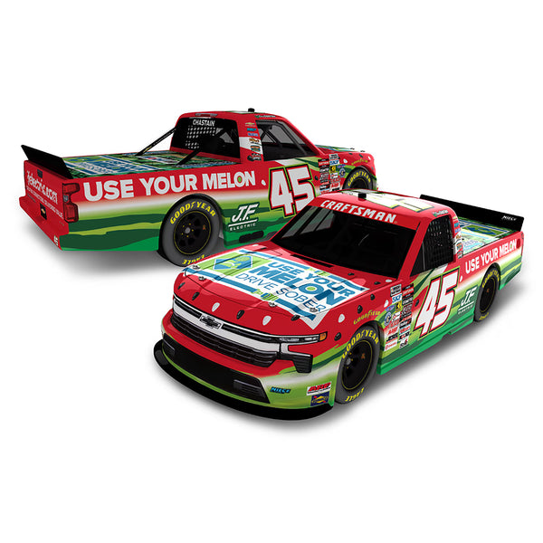 Ross Chastain Use Your Melon 1:24 Standard 2026 Diecast Truck #45 NASCAR