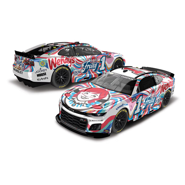 Ross Chastain Wendy's Frosty 1:24 Standard 2025 Diecast Car #1 NASCAR