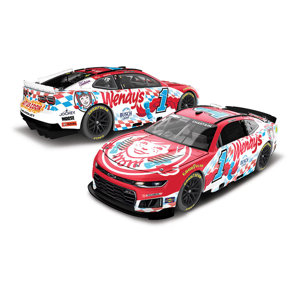 Ross Chastain Wendy's 1:24 Standard 2026 Diecast Car #1 NASCAR