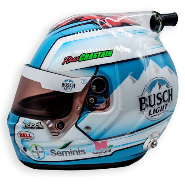 Ross Chastain 2024 Full Size Busch Light Collectible Replica Helmet #1 NASCAR