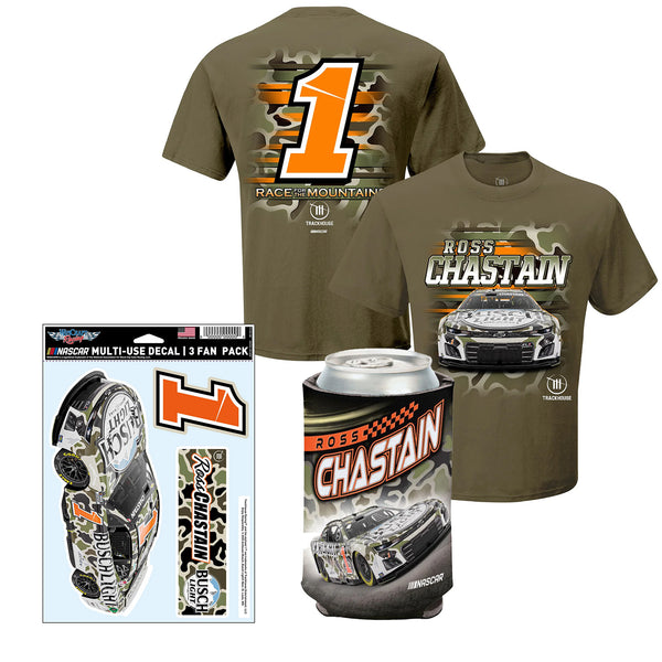 Ross Chastain 2024 Busch Light Camo 3-Item BUNDLE PRICED