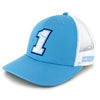 Ross Chastain 2026 Big Number #1 Mesh NASCAR Hat Exclusive Blue/White