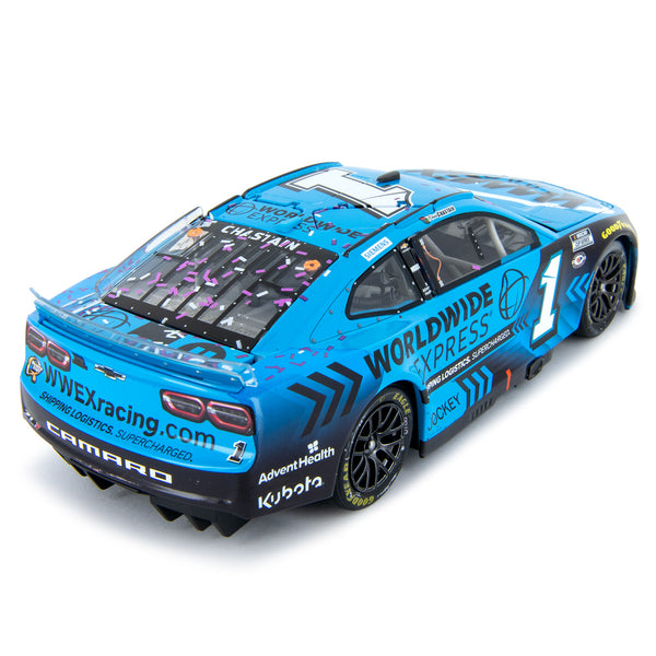Ross Chastain Nashville Race Win 1:24 Standard 2023 Diecast Car Worldwide Express #1 NASCAR