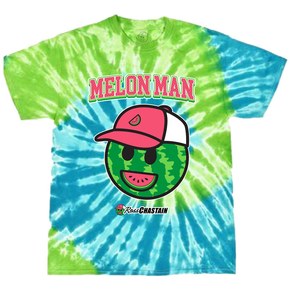 Ross Chastain 2024 Melon Man Manny Tie Dye T-Shirt