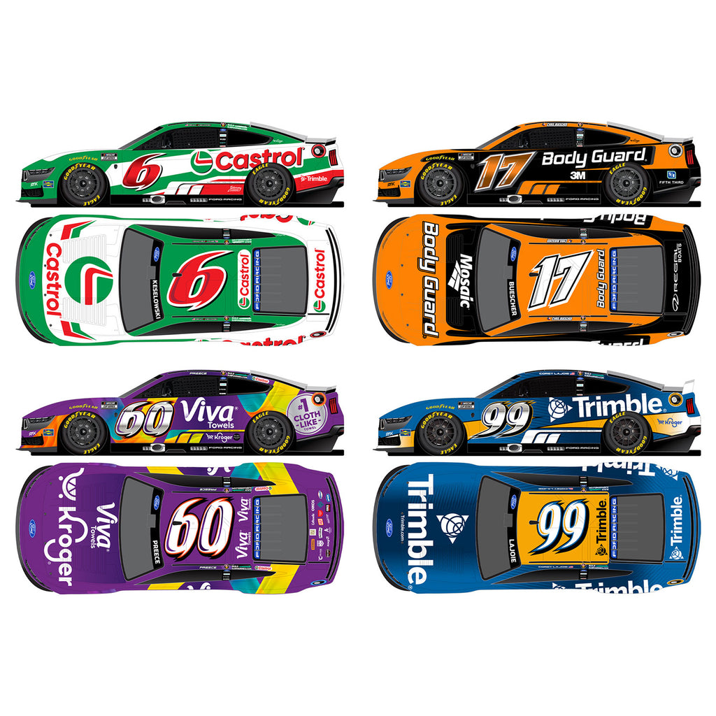 RFK Racing Brad Keselowski / Buescher / LaJoie / Preece 1:64