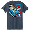 Richard Petty 2026 The King #43 Heather Navy 2-Spot Classic Ink T-Shirt