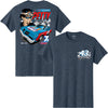 Richard Petty 2026 The King #43 Heather Navy 2-Spot Classic Ink T-Shirt
