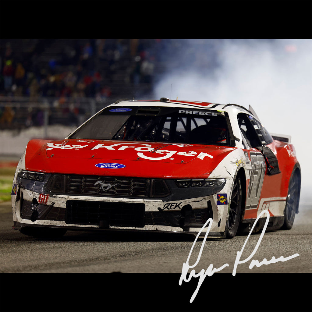 Ryan Preece Autographed Bowman Gray Clash Race Win 1:24 Standard 2026 Diecast Car