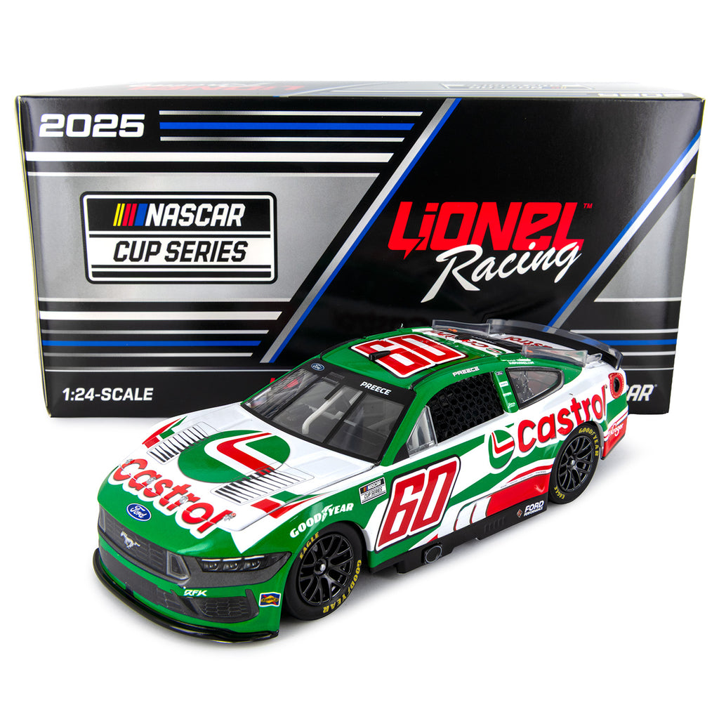 Ryan Preece Castrol 1:24 Standard 2025 Diecast Car #60 NASCAR