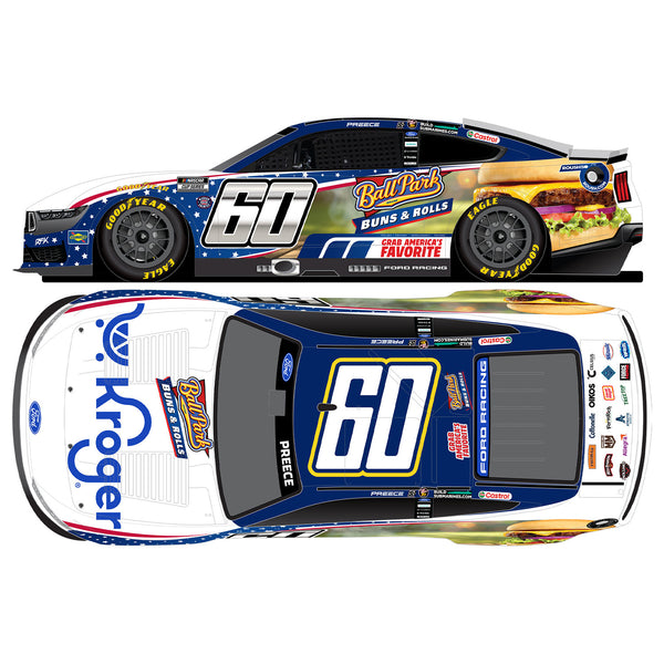 Ryan Preece Kroger / Ball Park 1:24 Standard 2026 Diecast Car #60 NASCAR