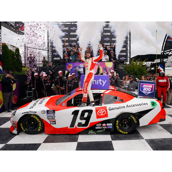 Ryan Truex Autographed Dover First Career Xfinity Series Race Win 1:24 Standard 2023 Diecast Car #19 NASCAR