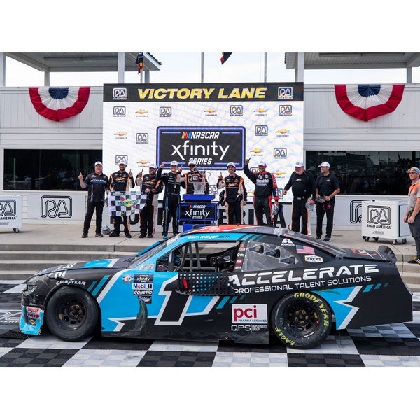 Sam Mayer Road America First Career Xfinity Series Race Win 1:64 Standard 2023 Diecast Car #1 NASCAR