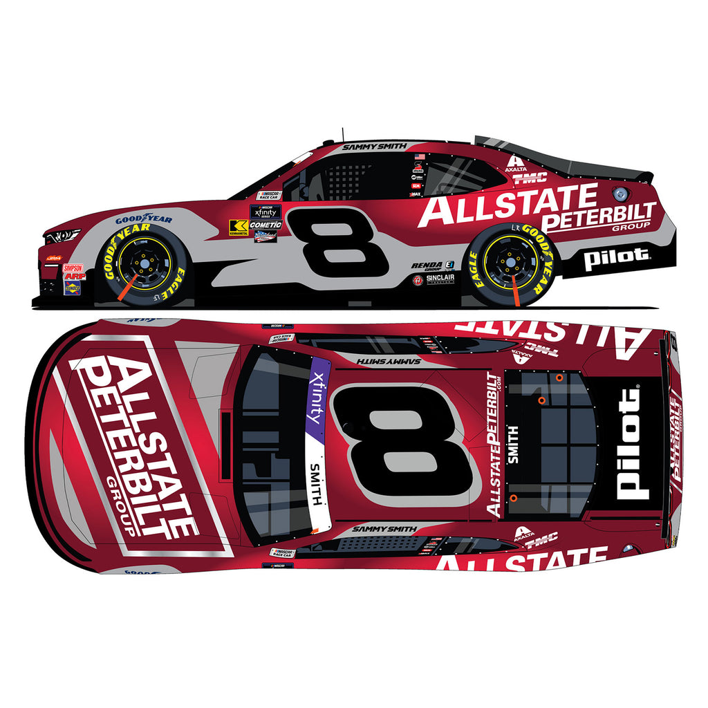 Sammy Smith Allstate Peterbilt Xfinity Series 1:64 Standard 2025 Diecast Car #8 NASCAR