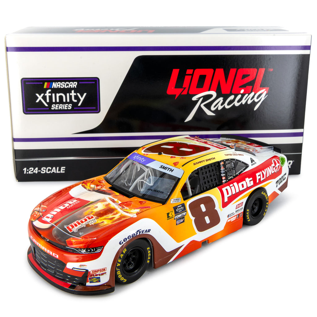 Sammy Smith Autographed Pilot Flying J Cold Brew Xfinity Series 1:24 Standard 2024 Diecast Car #8 NASCAR