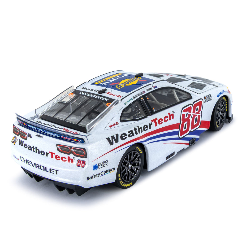 Shane van Gisbergen Cup Series Rookie of the Year 1:24 Galaxy Color 2025 Diecast Car #88 NASCAR Weathertech