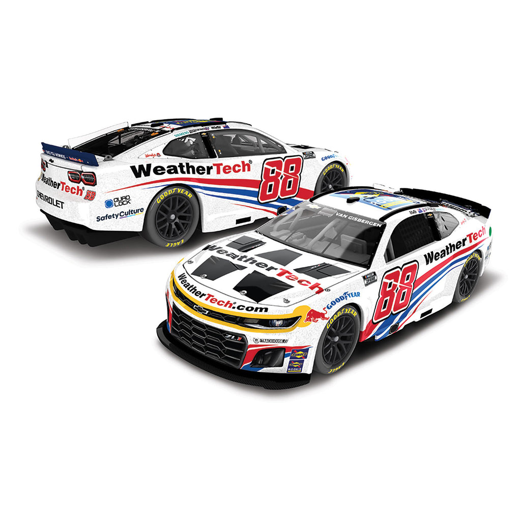 Shane van Gisbergen Cup Series Rookie of the Year 1:24 Galaxy Color 2025 Diecast Car #88 NASCAR Weathertech