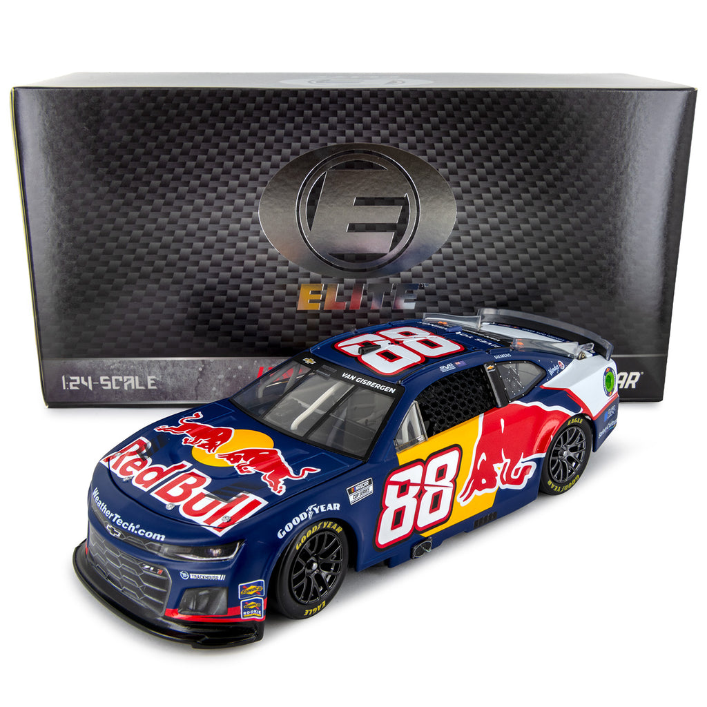 Shane van Gisbergen ELITE Red Bull 1:24 2025 Diecast Car #88 NASCAR