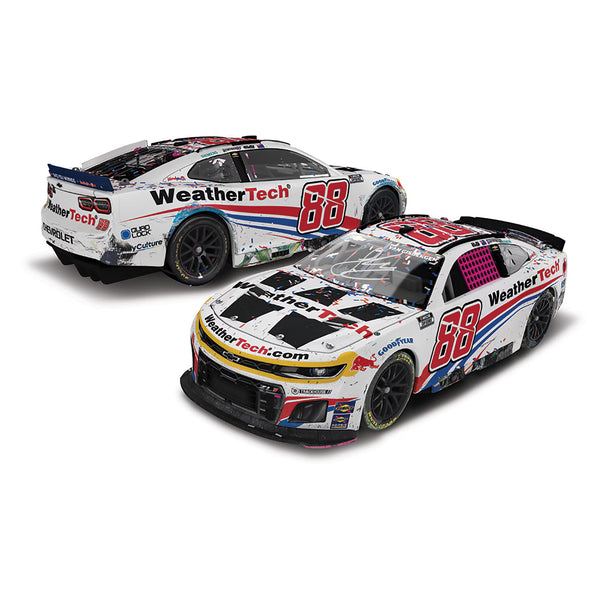 Shane van Gisbergen Autographed Charlotte Roval Race Win 1:24 Standard 2025 Diecast Car WeatherTech #88 NASCAR