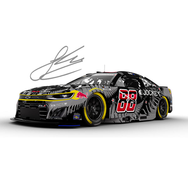 Shane van Gisbergen Autographed Jockey New Zealand 1:24 Standard 2025 Diecast Car #88 NASCAR